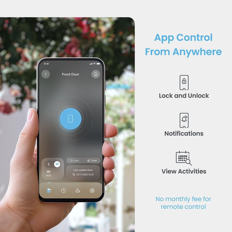 LOCKLY Secure Link Wi-Fi Hub - Control Your Smart Lock from Anywhere with Real-time Notifications and Voice Control - Image 4