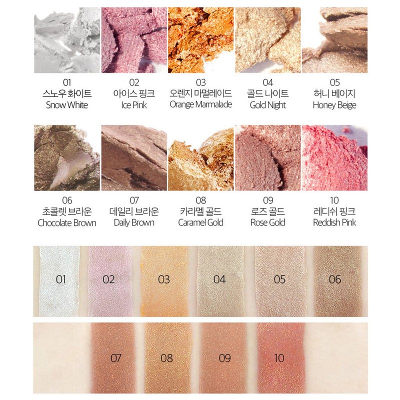 KARADIUM Shining Pearl Smudging Eye Shadow Stick, 1.4 g, #5 Honey Beige - Image 3