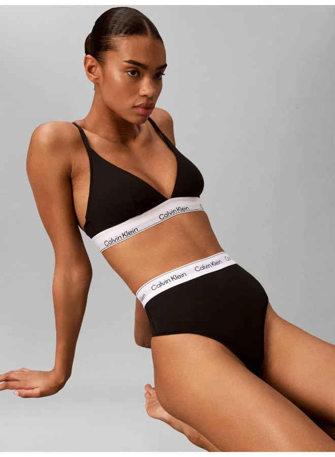 Calvin Klein Black Icon Cotton Modal Shapewear Thong for Women | Best Price UAE
