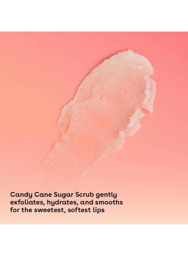 EOS Candy Cane Swirl Lip Scrub Super Balm Gift Set  2 Pack 2 Count - Image 3