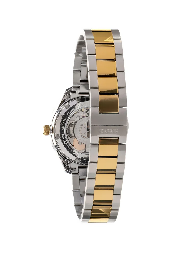 VERSACE Greca Classic Automatic Silver Dial Watch