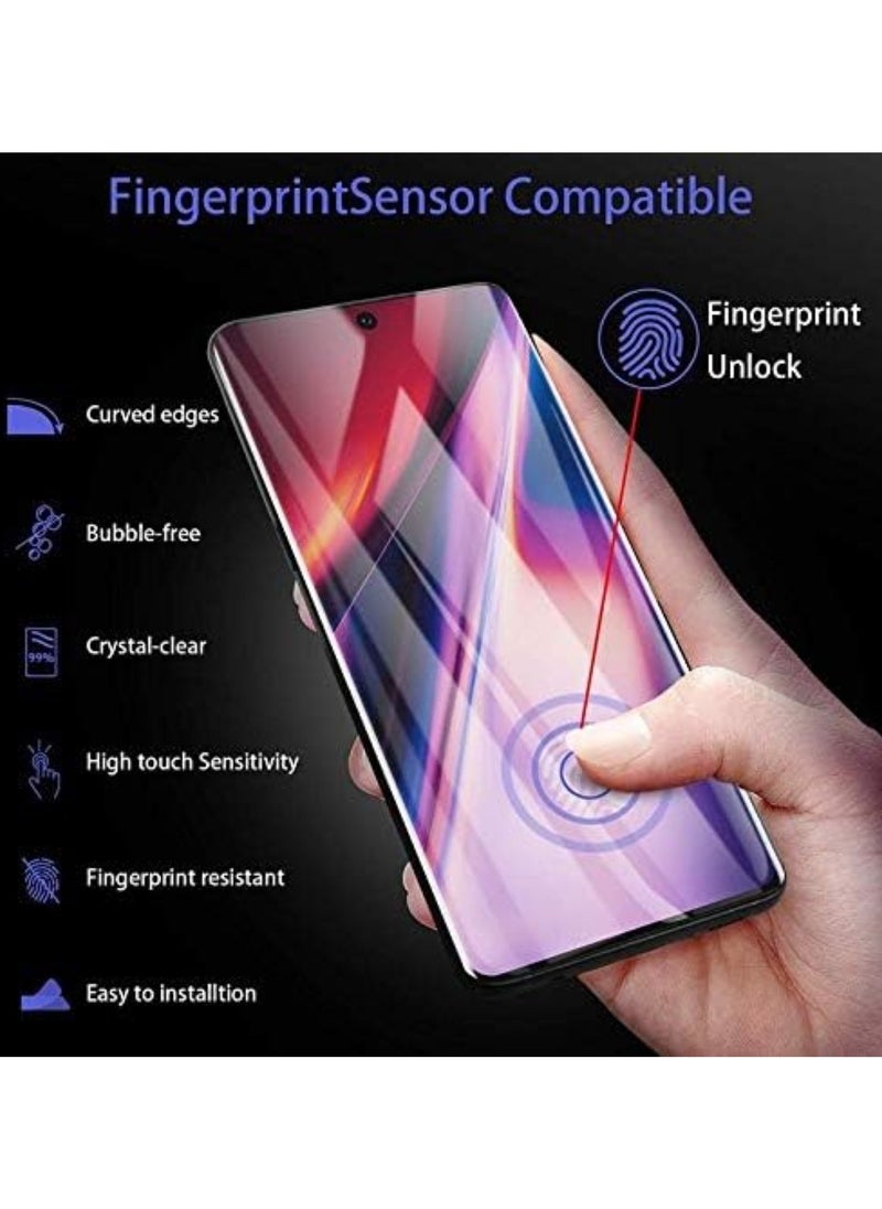 BESTSUIT Galaxy Note 10 Tempered Glass Nano Optics Curved Liquid Full Glue Screen Protector 6.3 Inches / Scratch Resistant / Glossy Finish - Clear  - Image 5