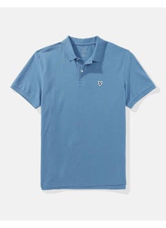 American Eagle Logo Detail Short Sleeve Polo Shirt  - Image 3