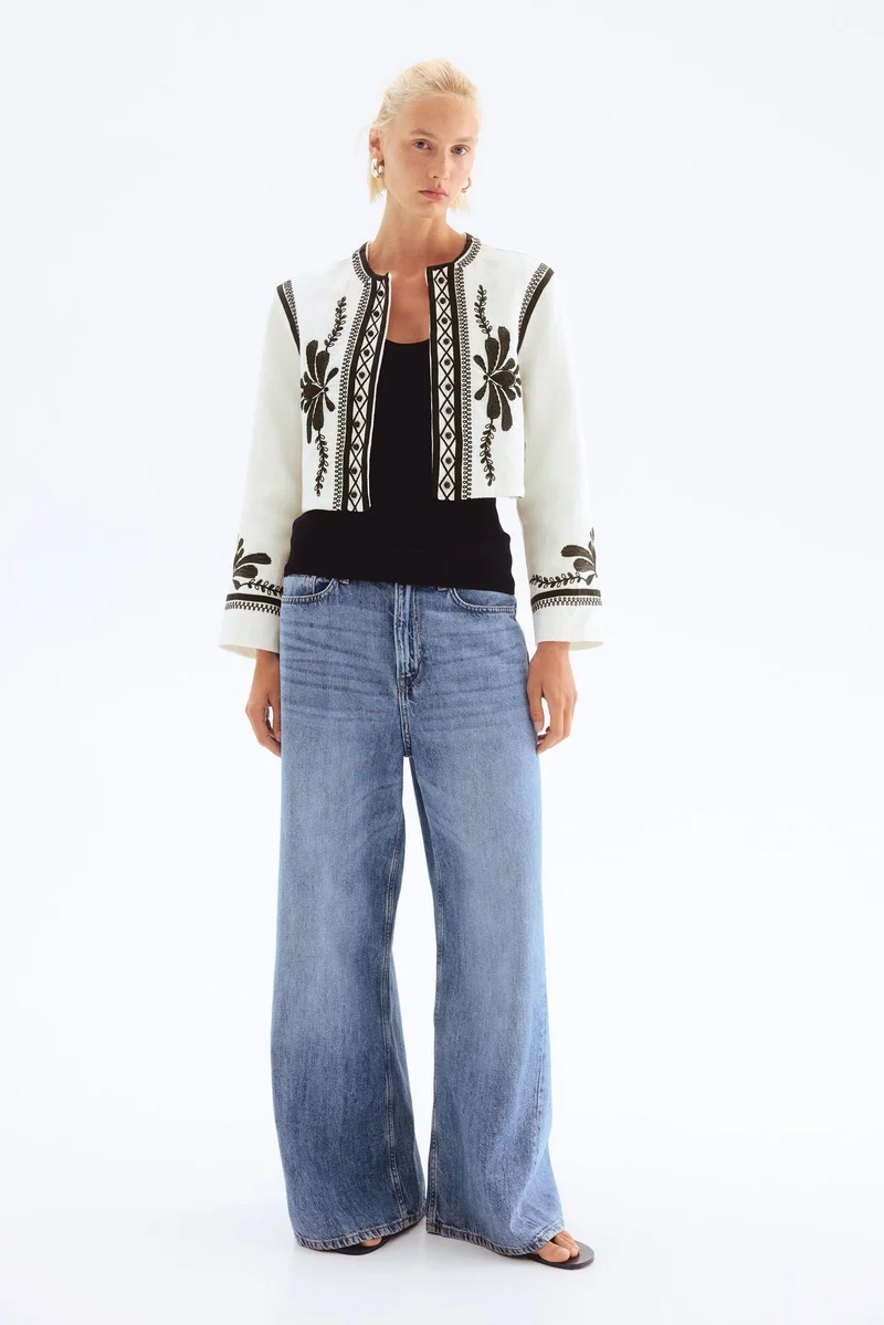 H&M Embroidered jacket
