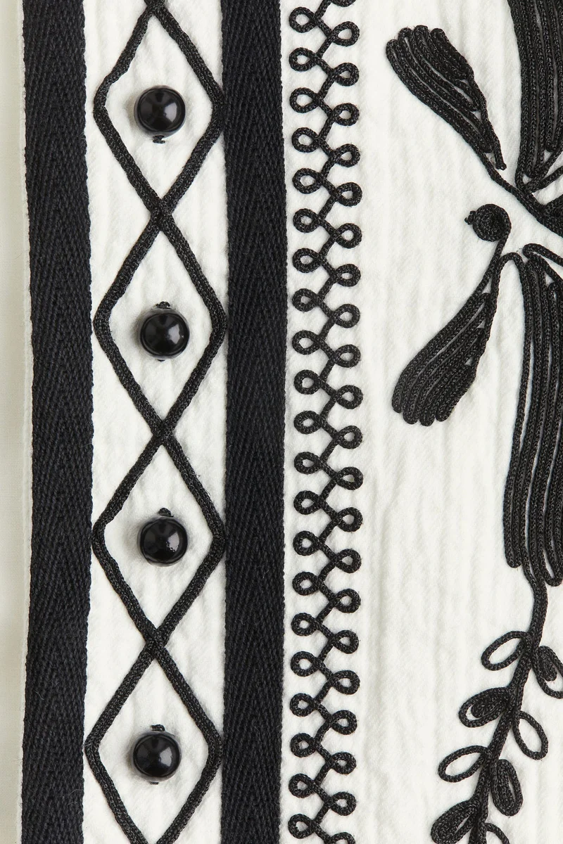 اتش اند ام جاكيت مطرز