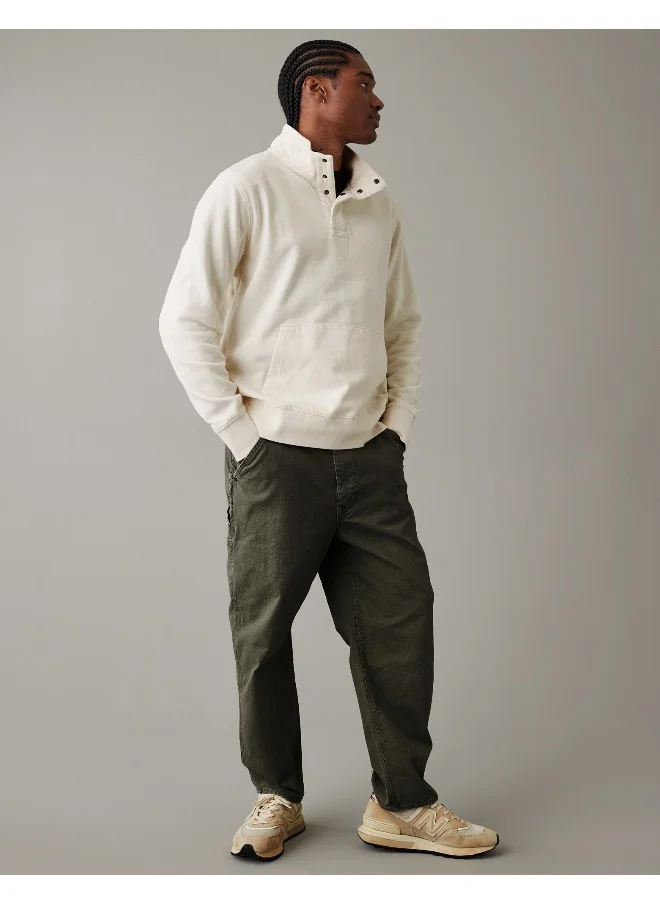 امريكان ايجل AE Quarter-Snap Mockneck Sweatshirt