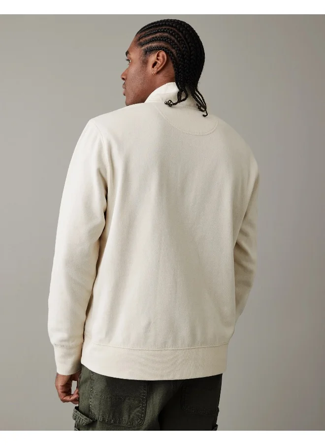 امريكان ايجل AE Quarter-Snap Mockneck Sweatshirt