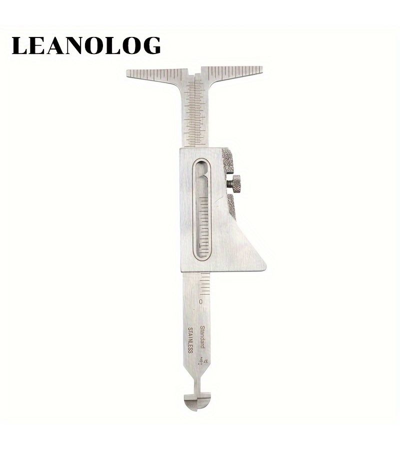مجموعة قياس لحام مكونة من 6 قطع، مسطرة فحص لحام الوصلة والحافة والتاج، أداة قياس الزوايا، عدة مدمجة - Image 4