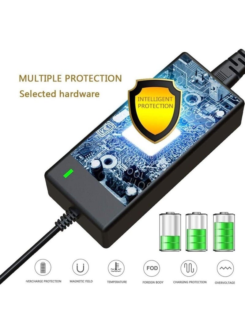 Electric Scooter Charger, 42V 2A Fast Charger with 6 Connectors for Lithium-Ion Batteries (36V/42V), Compatible with Electric Bicycles, Electric Scooters, and Balance Vehicles - Image 5