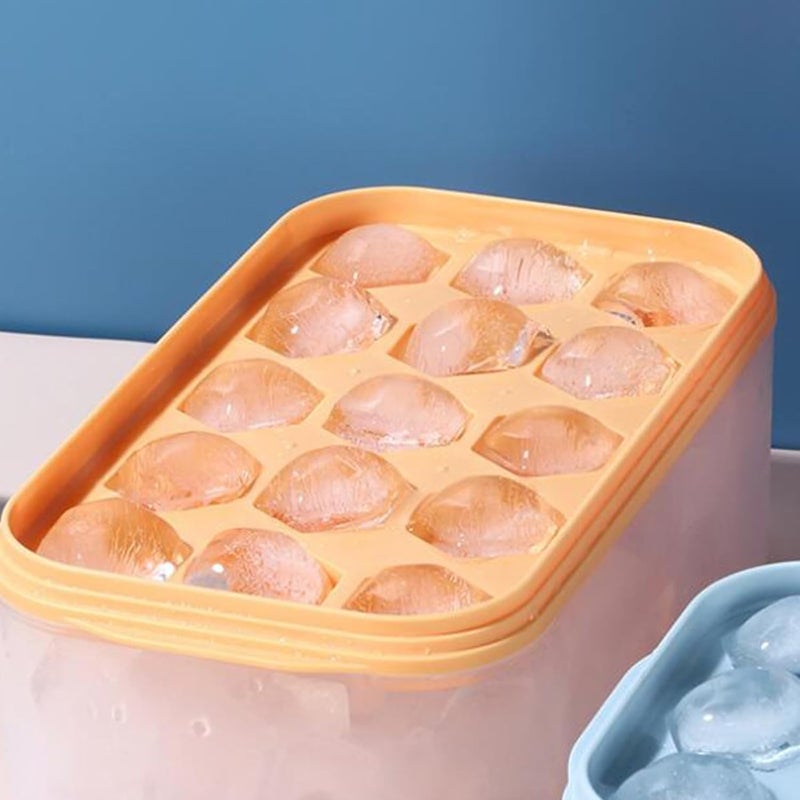 FYCAN Ice Cube Maker Multipurpose Large Capacity Cold Drinks Ice Cube Maker Mold with Lid BPA Free Kitchen - Image 5