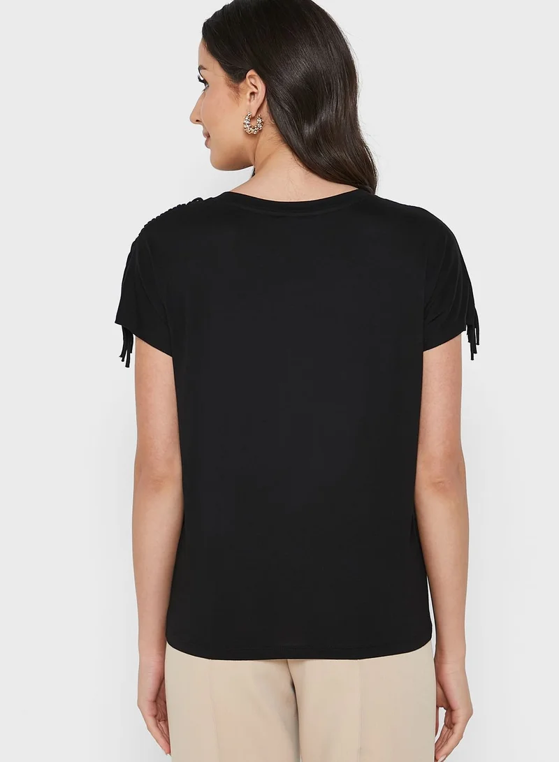 Lauren Ralph Lauren Crew Neck Top