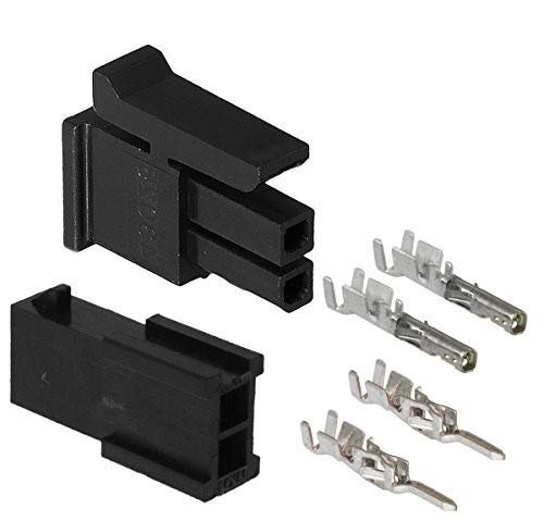 Molex Micro-Fit 3.0 dual row (2 Circuits) Male & Female receptacle plug, w/Terminal sockets, (Pack of 10 Complete Set) - Image 4