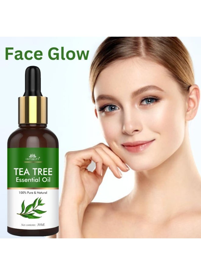 INTIMIFY Tea Tree Essential Oil For Hair, Skin & Face Acne Care 30ml - Image 4