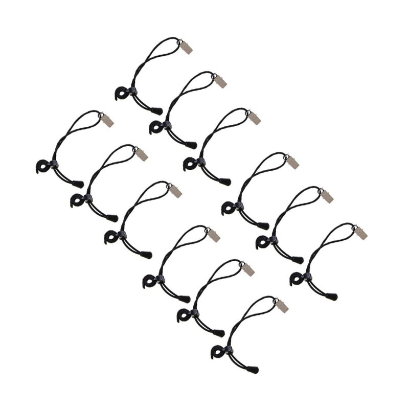 Artibetter 12 Pcs Photography Background Clips Elastic Multi-Functional Clothes Clamps Black For Studio Backdrop Support Adjustable Tension Suitable For Photo And Video Shooting - Image 2