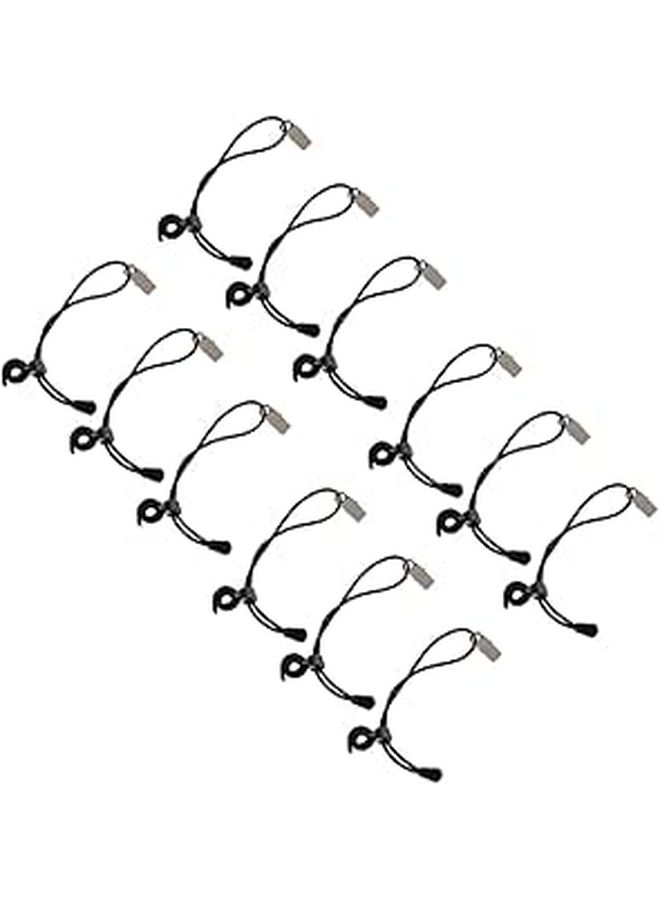 Artibetter 12 Pcs Photography Background Clips Elastic Multi-Functional Clothes Clamps Black For Studio Backdrop Support Adjustable Tension Suitable For Photo And Video Shooting - Image 1