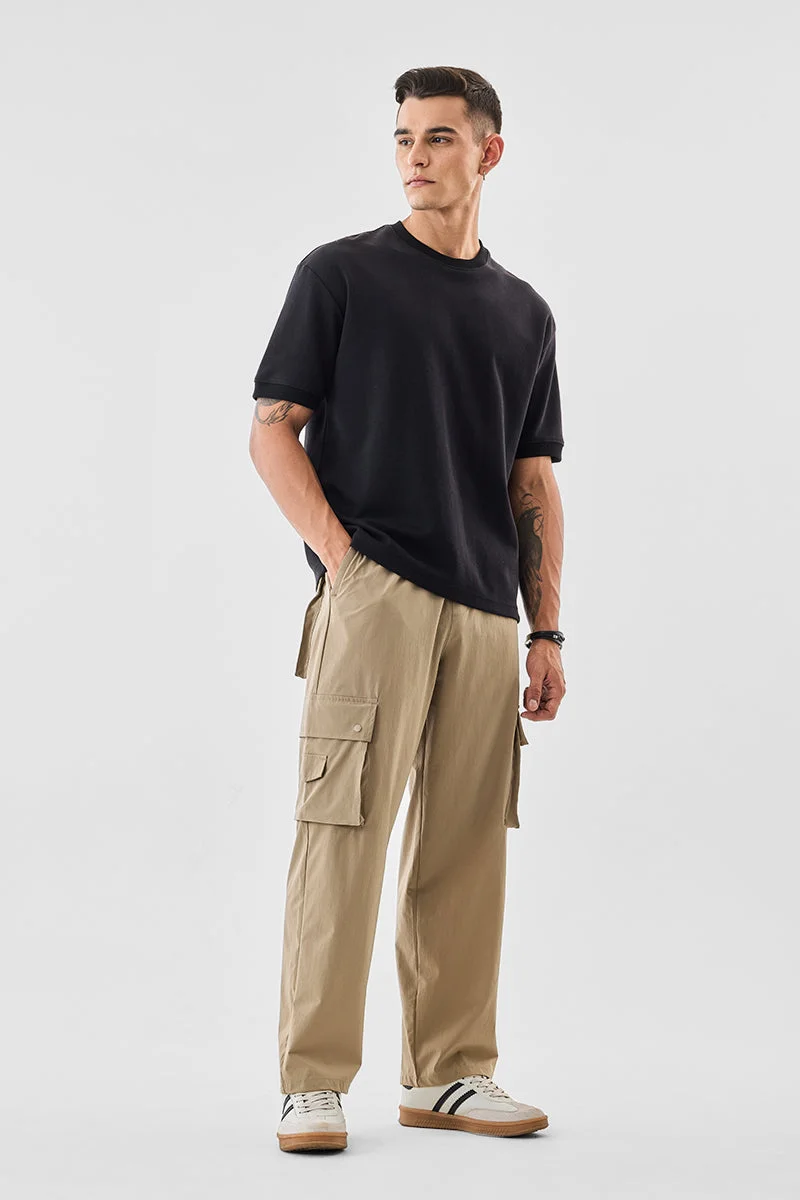 Snitch  6 Pocket Relaxed Fit Technical Cargo Pants for Men | Best Price UAE