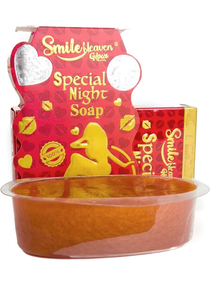 سمايل صابون للاستخدام اليومي عطر حسي، يجعل جسمك لامعا من سمايل هيفن، 125 جم، سبيشيال نايت - Image 5