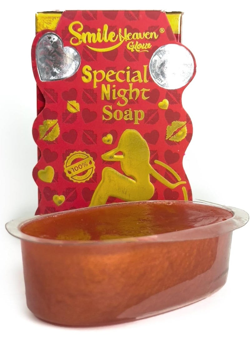 سمايل صابون للاستخدام اليومي عطر حسي، يجعل جسمك لامعا من سمايل هيفن، 125 جم، سبيشيال نايت - Image 2