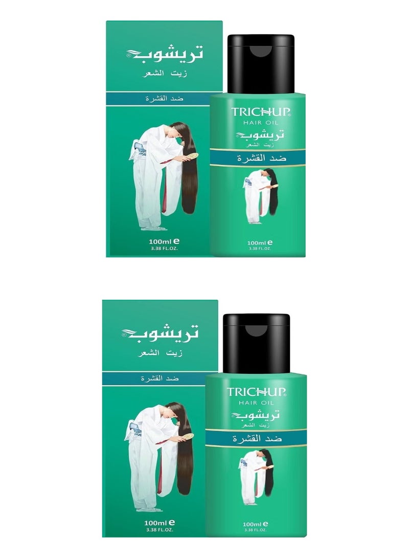 TRICHUP Anti-Dandruff Hair Oil 2*100ml  (pack of 2) - Image 1