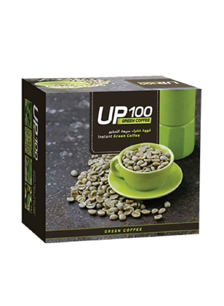 UP100 Green Coffee 3 IN 1 Instant - Image 1