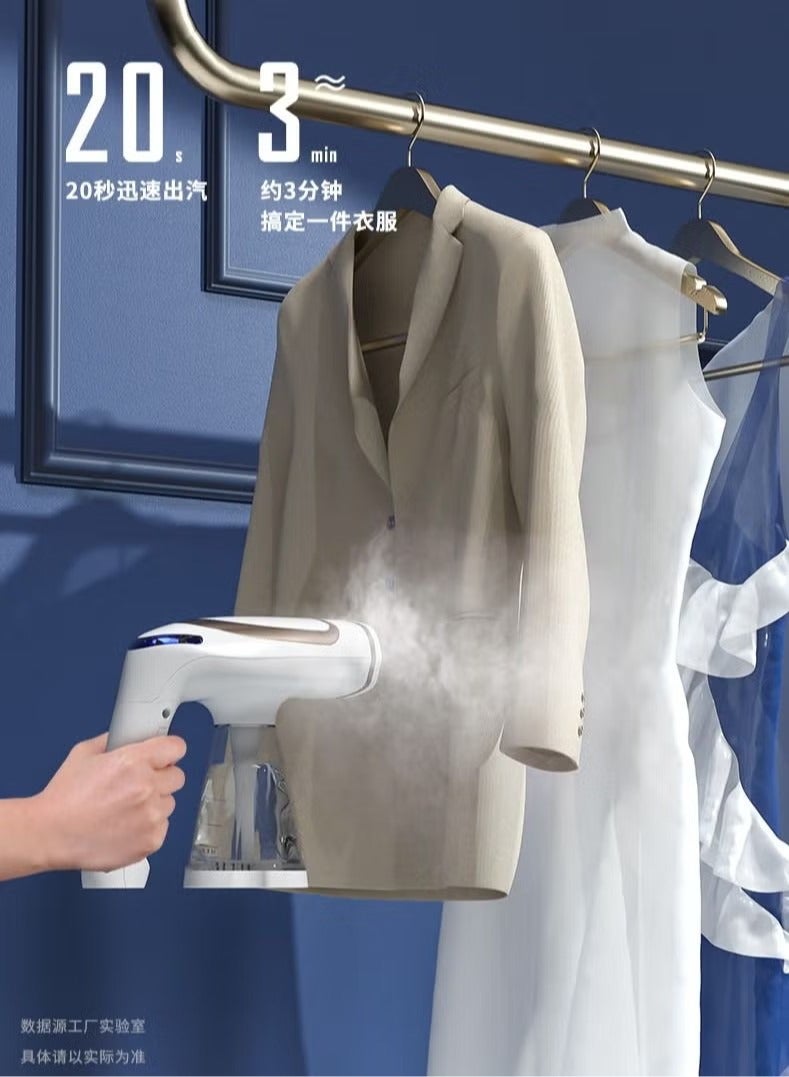EXCLIFE Handheld folding garment ironing machine household mini steam iron 1600W travel temperature adjustable ironing machine - Image 4