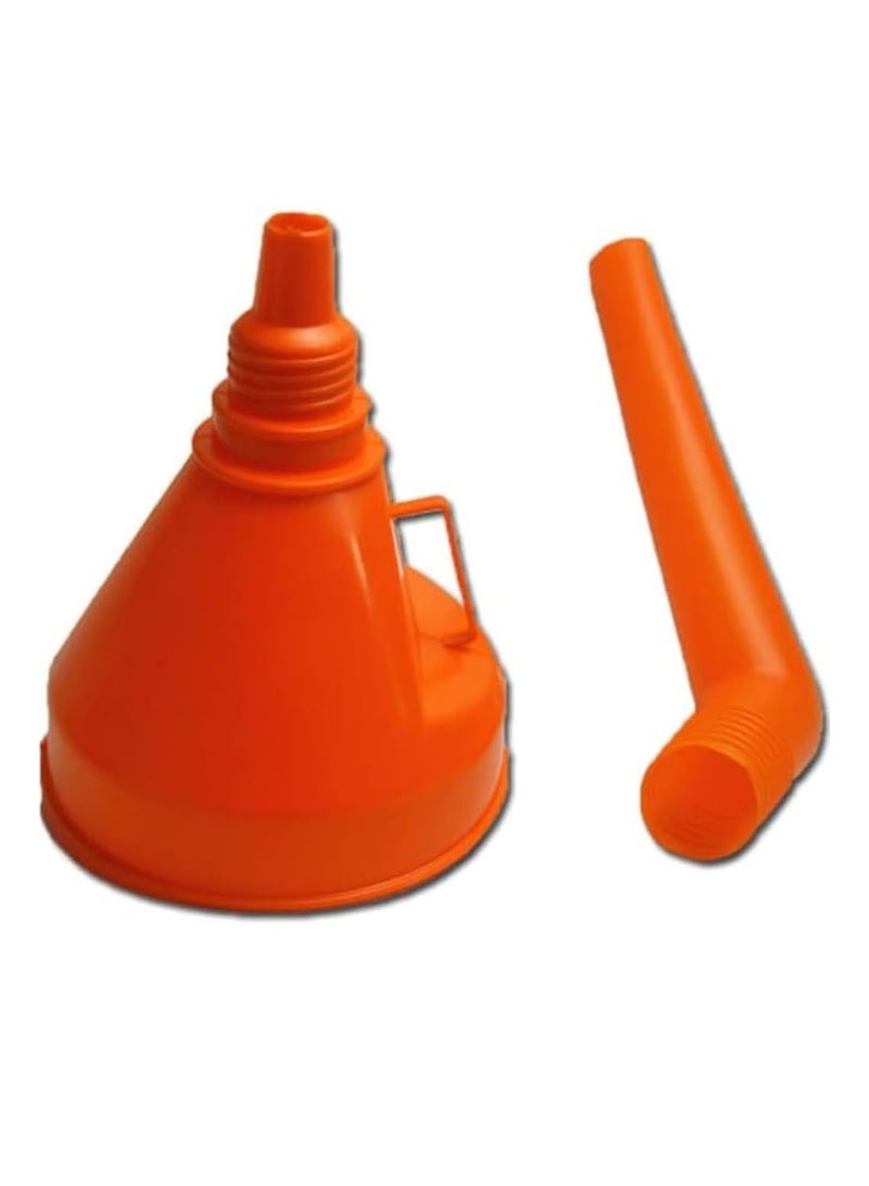 Sturdy plastic motor fluid filling funnel with removable hose for easy fuel filling at home or workshops - Image 4
