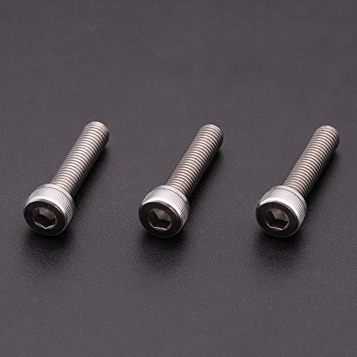 RoyceMart #6-32 x 3/4" Stainless Socket Head Cap Screws, 304 Stainless Steel 18-8, Allen Hex Drive, Full Thread Coverage, 100 Pack - Image 3
