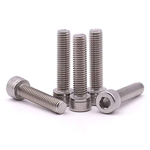 RoyceMart #6-32 x 3/4" Stainless Socket Head Cap Screws, 304 Stainless Steel 18-8, Allen Hex Drive, Full Thread Coverage, 100 Pack - Image 5