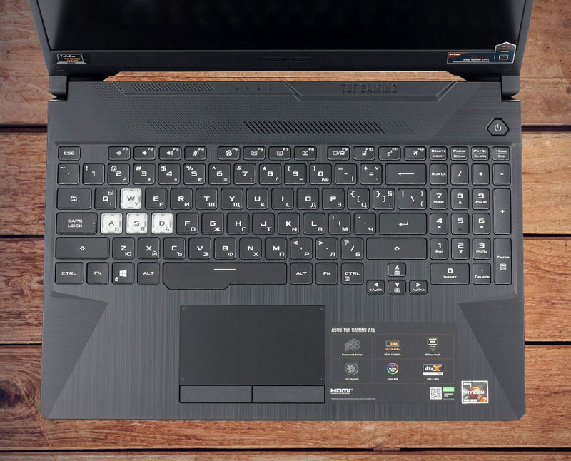 Saco Silicone Keyboard Cover Compatible for 2021 ASUS TUF Gaming A15 F15 15.6 inch & 2021 ASUS TUF Gaming A17 F17 17.3 inch Laptop Keyboard Cover (Black) - Image 5