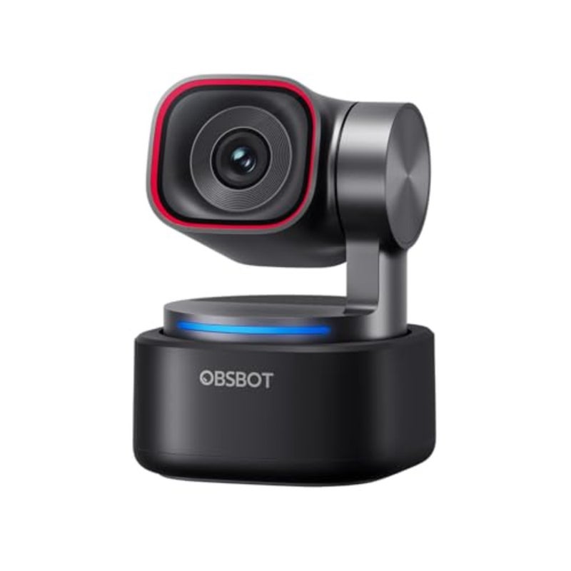 AI-Powered Spatial Audio 4K Webcam, AI Tracking PTZ Camera with 1/1.28" Sensor, Tri-Mic, Voice and Gesture Control, 120FPS, HDR, Web Cam for PC, Laptop, Streaming, Meeting, Switch 2, etc. 1/1.28" Sensor, Tri-Mic, Voice and Gesture Control, 120FPS, HDR, Web Cam for PC, Laptop, Streaming, Meeting, Zoom, Teams, etc - Image 1