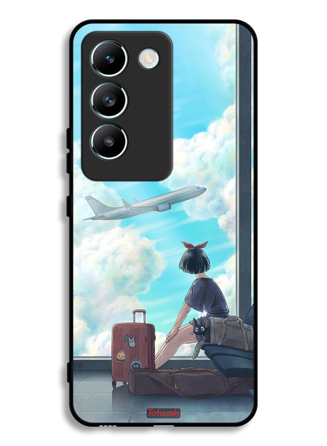 Tolwak Vivo Y100 4G Protective Case Cover Travel Art - Image 1