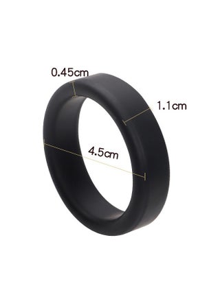 3 PCS Silicone Ring Men Sports Ring Elastic Easy Stretch Resistance Tear Resistance Exercise Ring Extended Endurance Waterproof Wear Resistant Soft Suitable for Male Sports Home - view 4