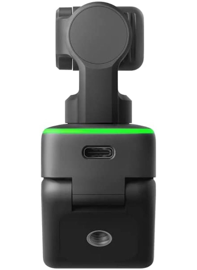 Insta360 - Link AI Powered 4K Webcam with Dual Microphones, Gesture Control, HDR, AI Tracking, Deskview and Streamer Mode Built in Privacy Protection - Image 1