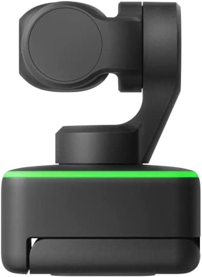 Insta360 - Link AI Powered 4K Webcam with Dual Microphones, Gesture Control, HDR, AI Tracking, Deskview and Streamer Mode Built in Privacy Protection - Image 1