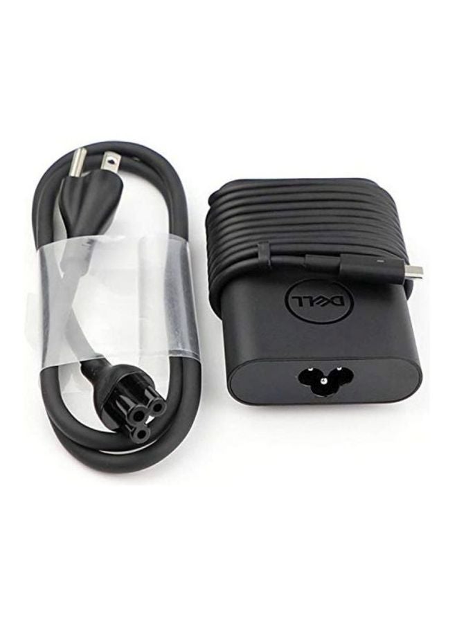 ديل شاحن لابتوب بقدرة 65 وات ومنفذ USB Type C ومحول تيار متردد يتضمن سلكا لجهاز ديل لاتيتيود 3400 3500 5290, 5300 5400 5500 7200, 7300 7400, HA65NM170,02YK0F 0M1WCF أسود - Image 3