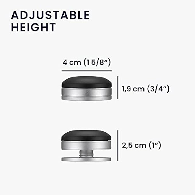 rayihni ANTI HEAT STAND BALL LAPTOP/NOTEBOOK FOR LAPTOP/NOTEBOOK/ULTRABOOK, BLACK/SILVER - Image 2