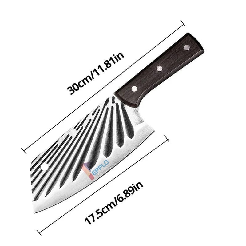Kitcheniqa سكاكين مطبخ كيتشينيقا اليابانية سكين تقطيع العظام سكين تقطيع اللحم سكاكين حادة سكين طباخ المطبخ سكين تقطيع الخشب سكين اللحم سكين النحت الصيني 1 قطعة - Image 2
