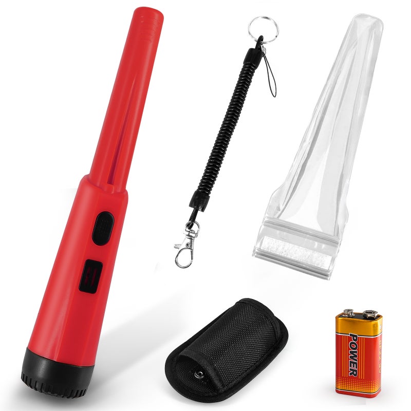 مكشاف لدقة الدعامات المعدنية المحمول الجديد 2022 GP-Pointers Rod Detector مكشاف الأسلاك تحت الأرض مكتشف ذهب للبحث بزاوية 360 درجة مكتشف البراغي (مع زرير نابض + حارس معصم + حقيبة مائية + بطارية) - Image 5