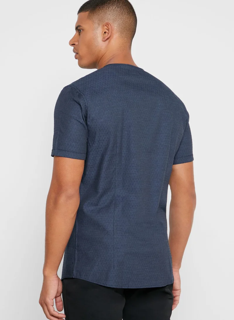 87 اوريجنز قميص بياقة دائرية