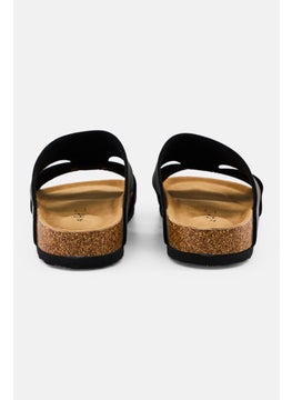 Algspar Men Slip On Cork Sandals, Dark Grey  - Image 4