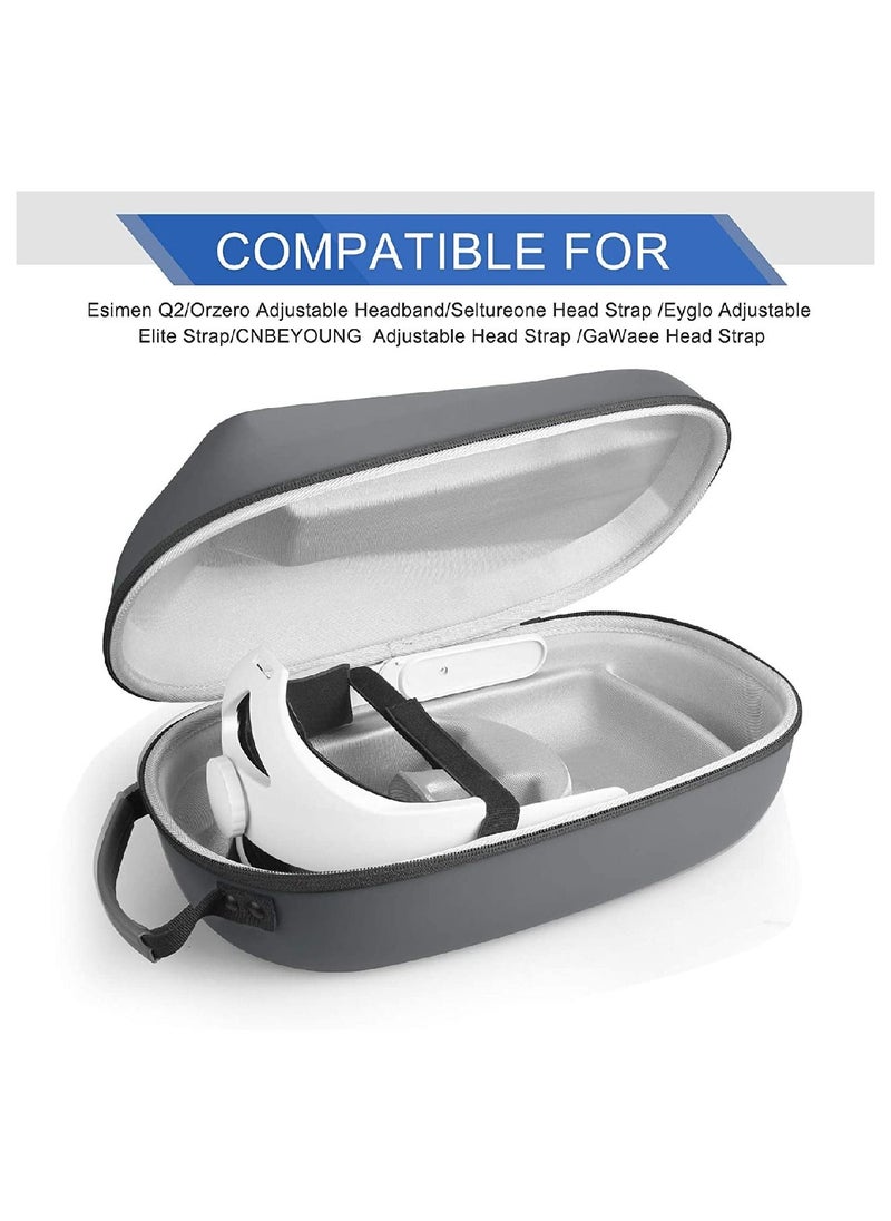 YONK - Hard Carrying Case For Oculus Quest 2 For VR Headset Storage Bag Modern Travel Case Quest 2 Accessories Grey - Image 1