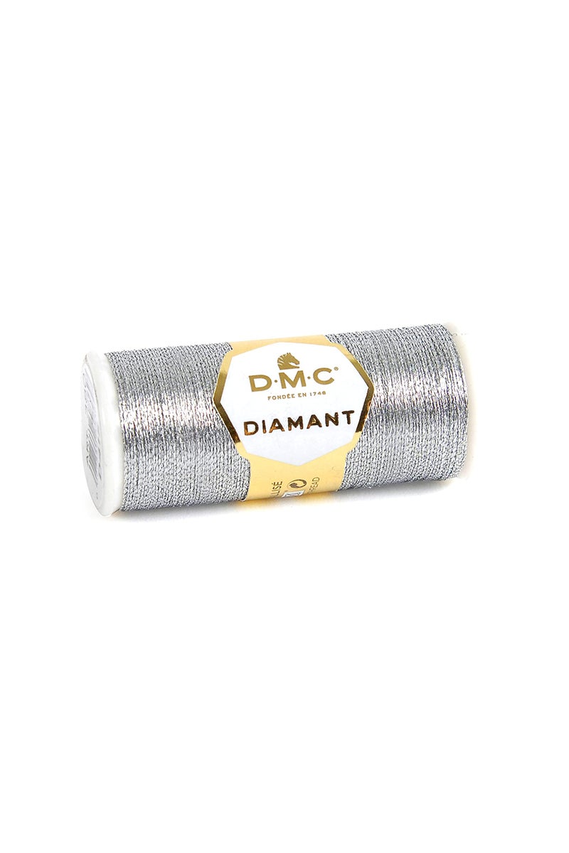 DMC Diamant Metallic Needlework Thread, 38.2-Yard, Dark Silver (010288) - Image 3
