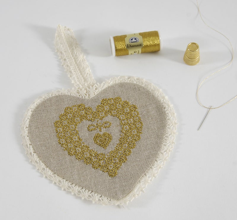 DMC Diamant Metallic Needlework Thread, 38.2-Yard, Dark Silver (010288) - Image 5