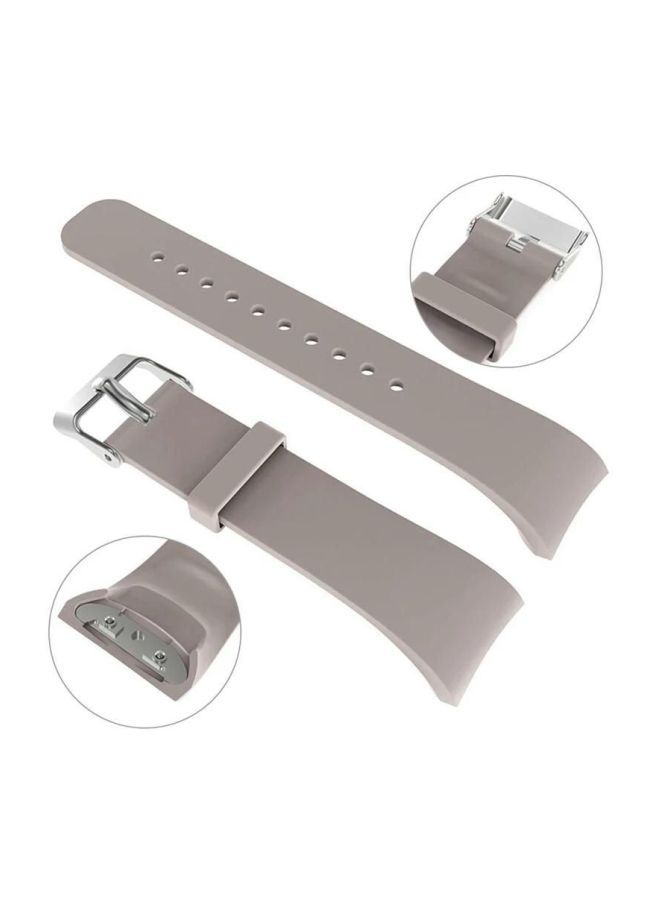 نيبمينينت سوار بديل لساعة سامسونج جير فيت 2 برو R 365/ 360 رمادي - Image 2