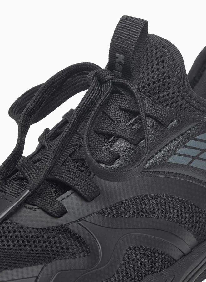 Kappa Womens Panelled Sports Shoes with Lace-Up Closure