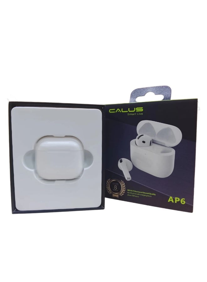 CALUS Calus AP6 TWS Wireless Bluetooth Earbuds, Hi-Fi 360° Sound Experience with Fast Charging - Image 1