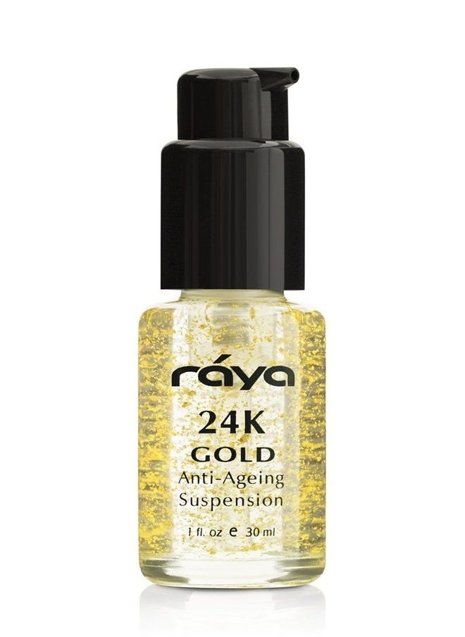 Raya - RAYA 24K Gold Anti-Aging Suspension (510) | Anti-Aging Facial Treatment Serum for All Skin Types | Made with Pure 24 Karat Gold | Softens and Helps Reduce Fine Lines and Wrinkles - Image 1