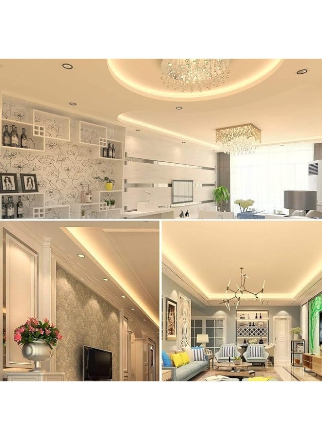 سيان تك شريط خرطوم إضاءة LED مرن،120ليد 4 حركة ( ابيض – وورم – كول – فلاش ) ، لفة 100متر مقاوم للماء، 220 فولت، إضاءة داخلية وخارجية، واير ليس 13وات لكل متر بضمان ثلاث سنوات وعمر افتراضي 10سنوات من سيان تك - Image 5
