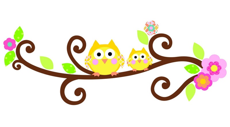 RoomMates RMK2079GM Happi Scroll Tree Letter Branch Peel and Stick Giant Wall Decal - Image 3