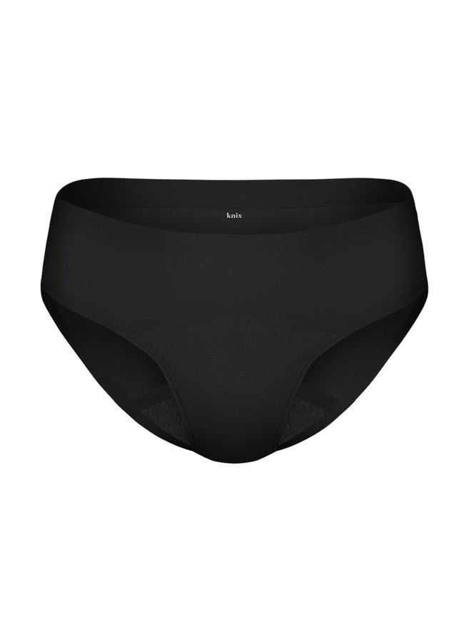 KNIX Leakproof Bikini - No-Show by Knix, Black, S - Image 1